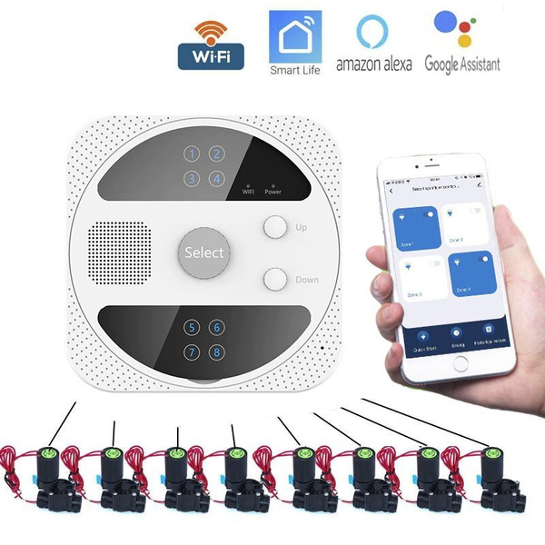 Умный таймер для полива сада с Wi-Fi/Поливочное оборудование для ...