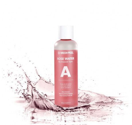 MEDI-PEEL Medi-Peel Rose Water Bio Ampoule Toner Двухфазный тонер с ...