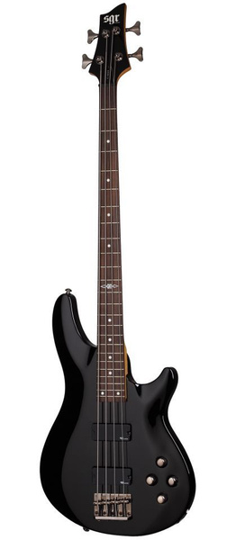 Бас-гитара Schecter SGR C-4 BASS BLK, 4-х струнная, 24 лада, корпус ...