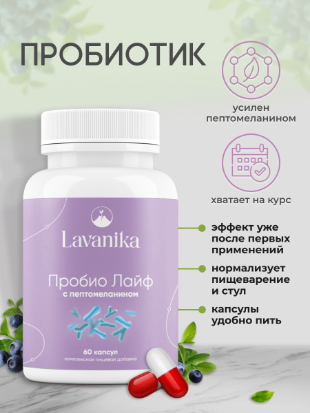 LAVANIKA Пробиотик для взрослых купить на OZON по низкой цене (303878210)