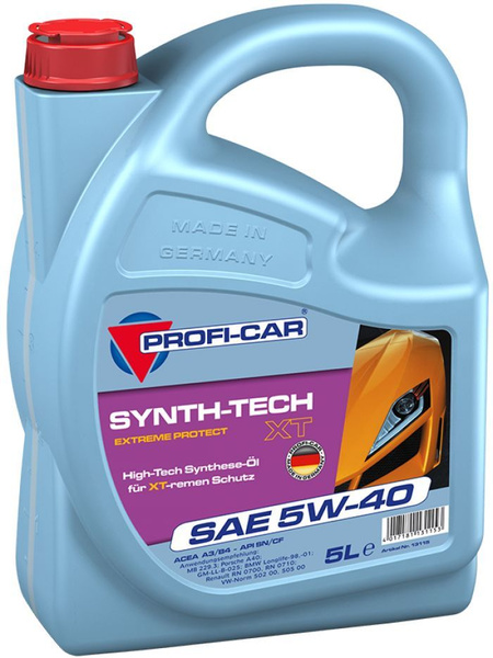 Масло моторное PROFI-CAR 5W-40 Синтетическое - купить в интернет ...