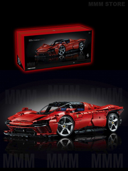 Конструктор машина Ferrari Daytona SP3, коллекционные наборы, совместим ...