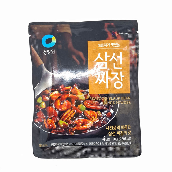 Daesang Seafood black bean sauce powder корейская основа для