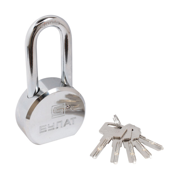 Замок навесной повышенной прочности из стали БУЛАТ ВС6-Т65-01МХ (ВС1С ...