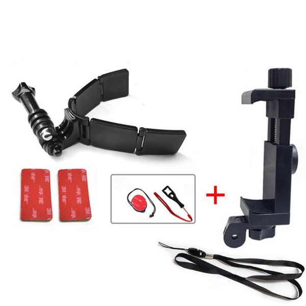 Комплект креплений для экшн камеры на шлем мотоцикла с держателем для ...