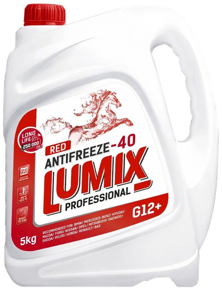 Антифриз LUMIX ANTIFREEZE GREEN G-11_красный купить по выгодной цене в ...