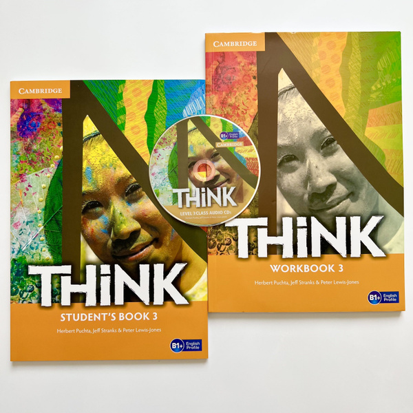 Think 3 комплект.ПОЛНЫЙ КОМПЛЕКТ: Student's Book and Workbook (учебник ...