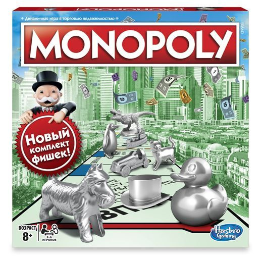 Hasbro Games - Игра настольная классическая Монополия. Обновленная ...