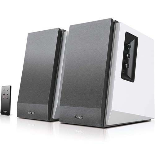 Колонки Edifier R1700BT White Silver мощность 66 Вт, Bluetooth v5 пульт ...
