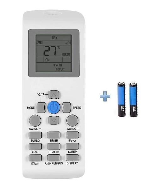 Пульт ДУ Centek CT-65В07+ CT-65В09 CT-65В12 CT-65В18 CT-65В24 CT-65В30 ...