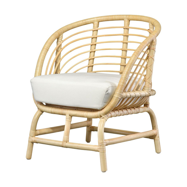 Кресло Nora, 1 шт., 55х63х75 см, Джут купить по доступной цене с ...