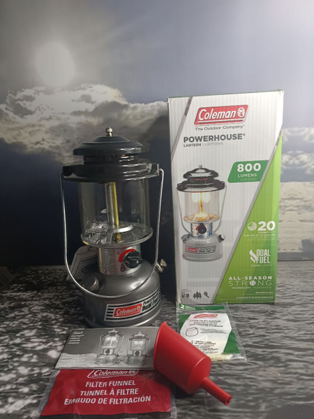 Бензиновая лампа Coleman Powerhouse Dual Fuel - купить с доставкой по ...