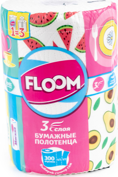 Floom Бумажные полотенца, 1 шт. - купить с доставкой по выгодным ценам ...