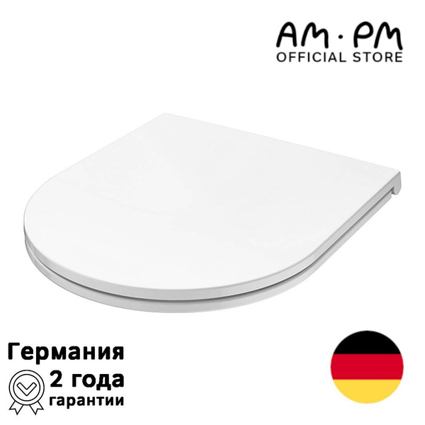 Сиденье для унитаза с микролифтом AM.PM Spirit V2.0 С707857WH, Германия ...