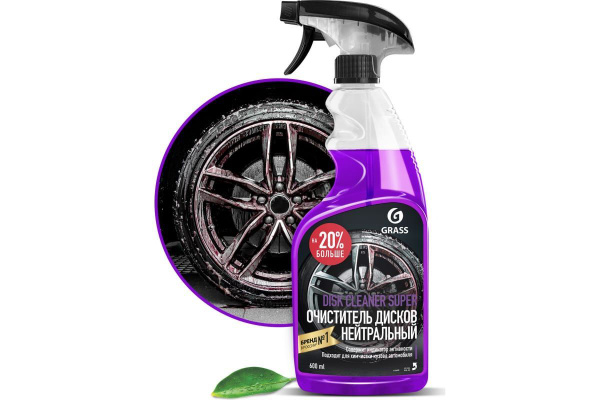 Очиститель дисков и кузова Disk Cleaner Super Grass спрей 600 мл ...