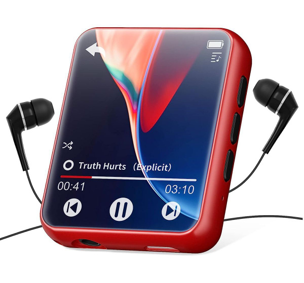 MP3-плеер M05 32 ГБ, красный купить на OZON по низкой цене (1766611342)
