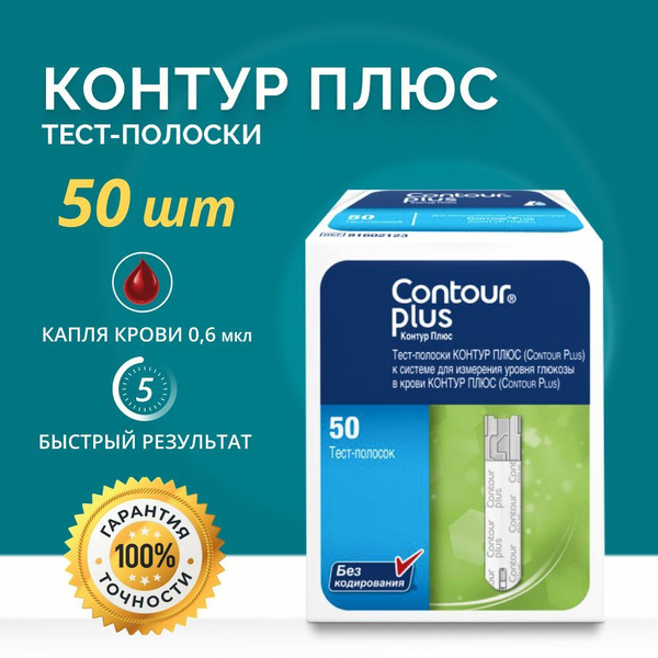 Тест Полоски Contour Plus Оптом Купить
