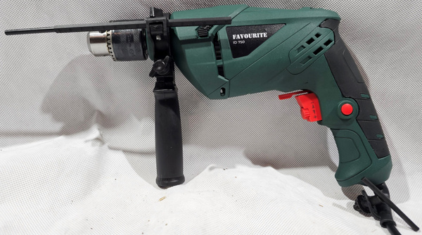 Дрель ударная электрическая FAVOURITE ID750 750 Вт стальной усиленный ...