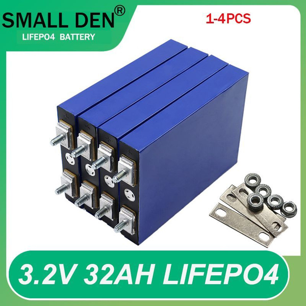 1 - 4PCS 3.2V 32Ah LiFePO4 Аккумулятор фосфат 3C 5C разряд 32000mAh 12 ...