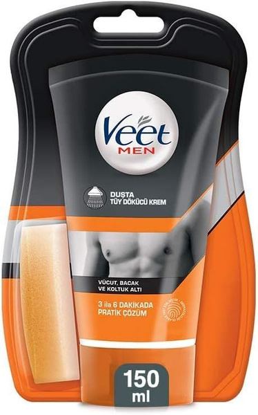 Veet Men Крем-депилятор для душа для мужчин 150мл - купить с доставкой ...
