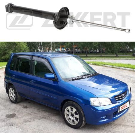 Амортизаторы задние лев/прав цена за (комплект 2шт) на Mazda Demio 96 ...