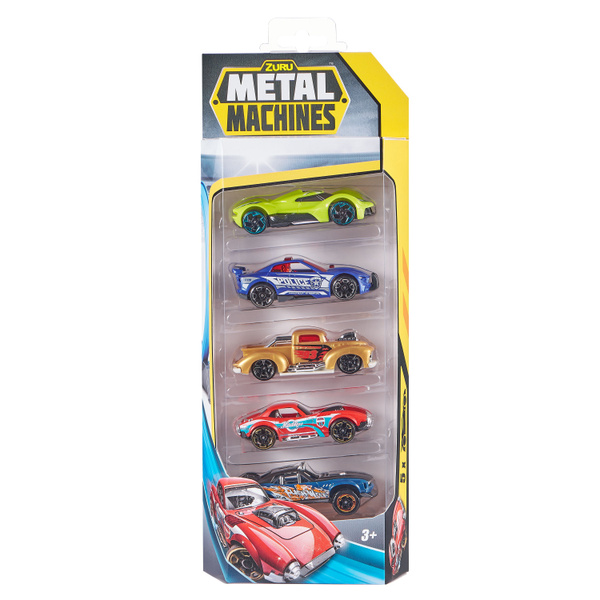 Игрушка Zuru Metal Machines машинки 5 штук в ассортименте - купить с ...
