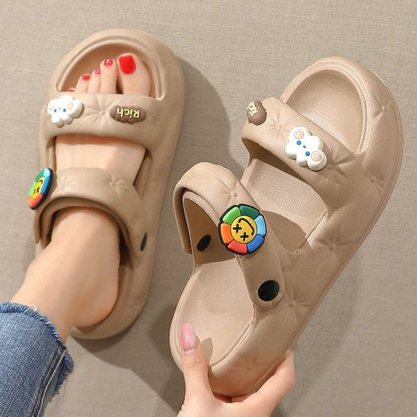 Шлепанцы Женский, размер 38, 39 EVA, Полимерный материал Мягкая стелька ...