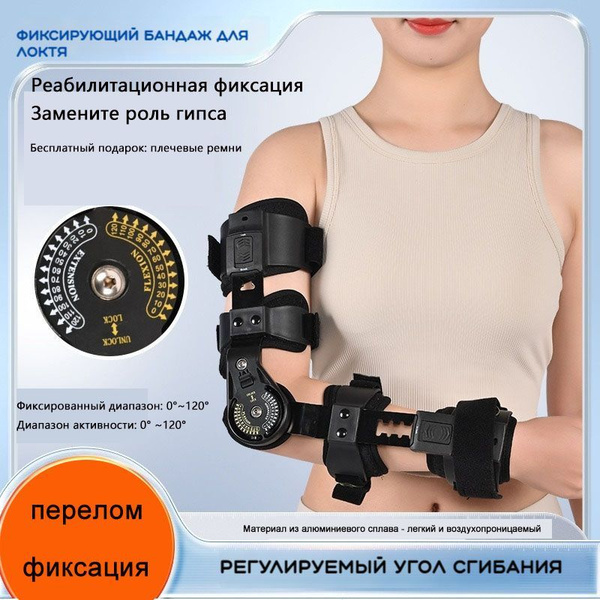Фиксатор перелома регулируемой длины, вывихнутого локтевого сустава ...