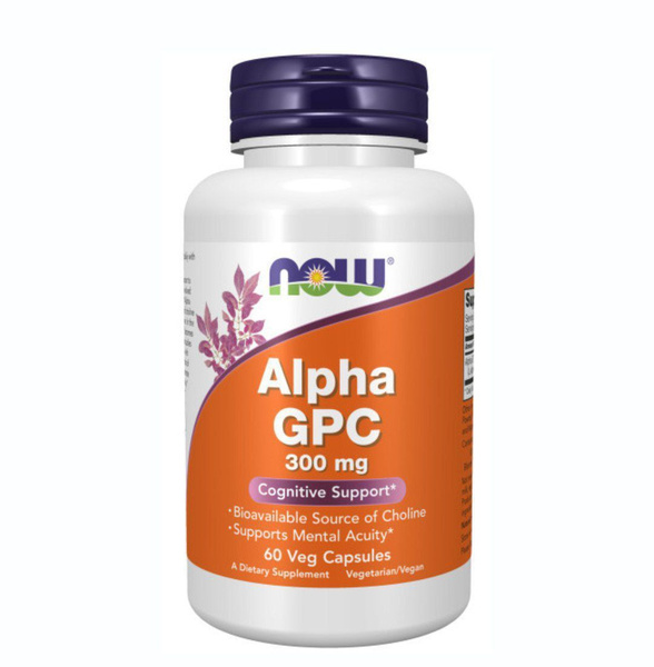Now Alpha GPC 300 мг 60 капсул - купить с доставкой по выгодным ценам в ...