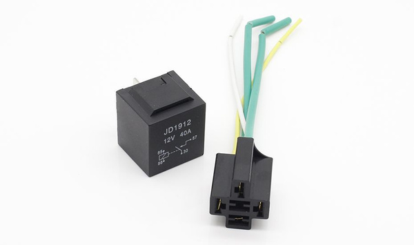 Реле 4 контактное с колодкой 12В 40А - DR.LED арт. r001 - купить по ...