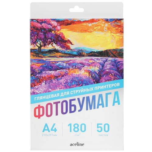 Фотобумага Aceline, 50 листов - купить в интернет-магазине OZON по ...