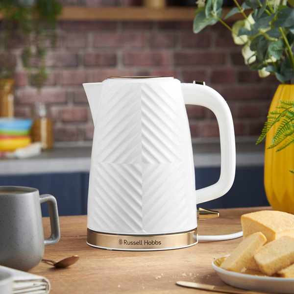 Электрический чайник Russell Hobbs 26380 Groove,беспроводной, 1,7 л ...