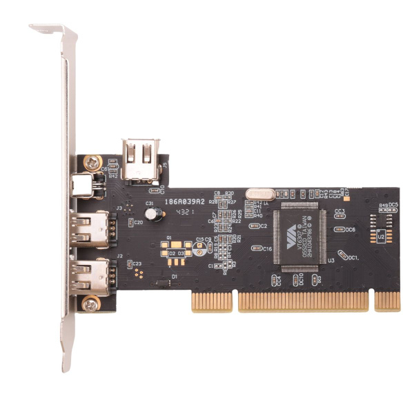 3-портовая карта IEEE 1394 Firewire PCI адаптер Firewire IEEE 1394 PCI ...