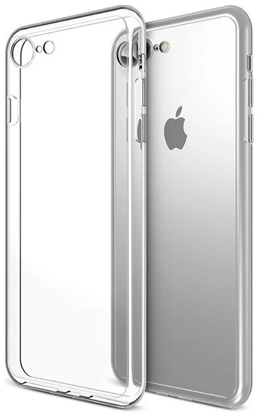 Силиконовый прозрачный чехол - накладка для iPhone 7 / 8 /SE 2020 ...