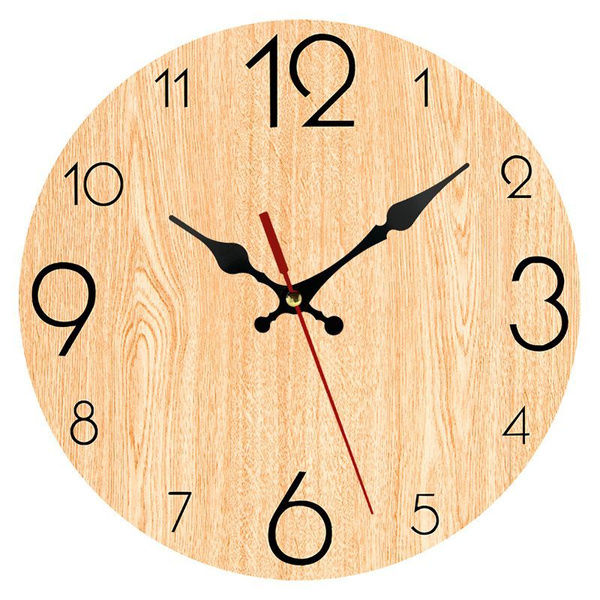 Креативные настенные часы с годовым кольцом под дерево/скандинавский ...