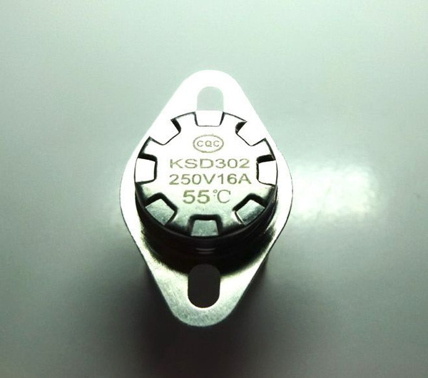 Термостат KSD-302 55С 250В 16А - купить с доставкой по выгодным ценам в ...
