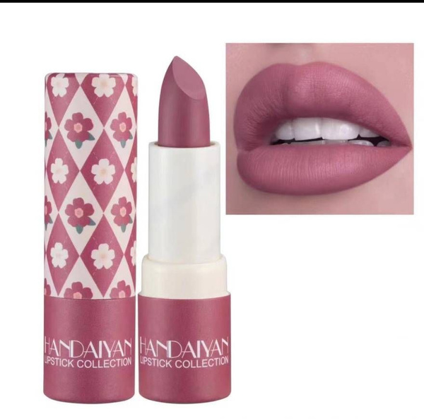Матовая губная помада стик NJ Cosmetics тон 06 Лиловая роза - купить с ...