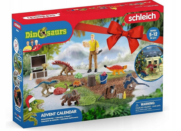Фигурки Schleich - Адвент-календарь Шляйх с фигурками динозавров 2023 ...