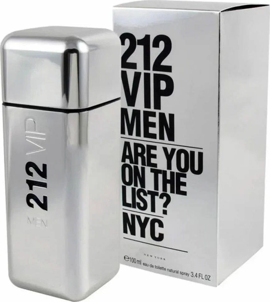 212 VIP men Туалетная вода 100 мл (1253650136)