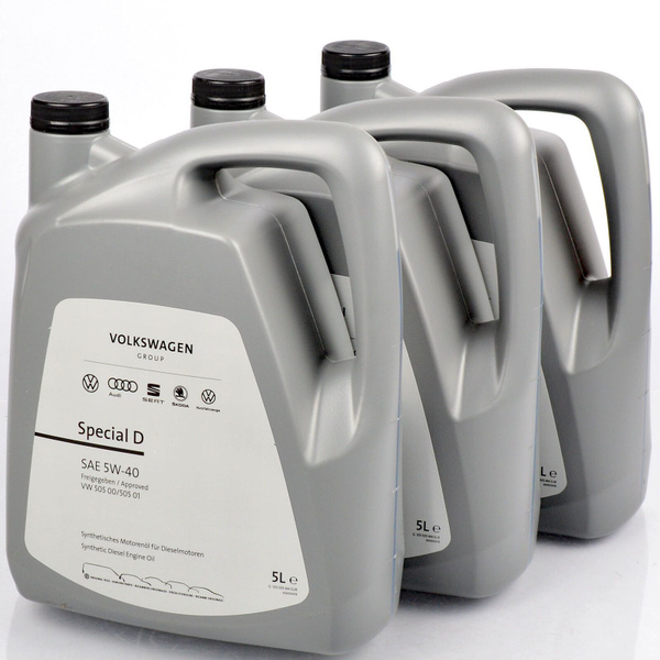 Масло моторное VAG (VW/Audi/Skoda/Seat) 5W-40 Синтетическое - купить в ...