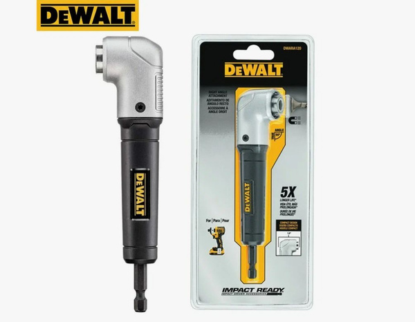 Угловая насадка ударная, DeWalt DWARA120 / Угловой адаптер для ...
