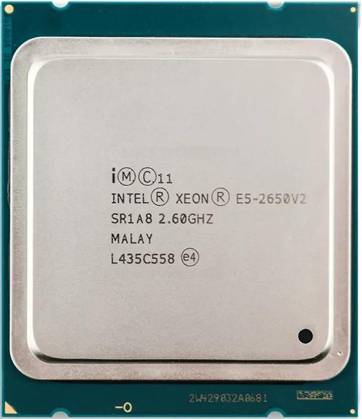 Процессор Intel E5-2650V2 Xeon, OEM (без кулера), 8 яд., 2.6 ГГц купить ...