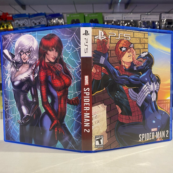 Эксклюзивная обложка для диска, игра Spider-Man 2 PS5 - купить с ...
