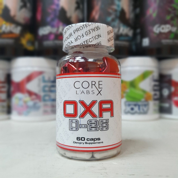 Анаболический комплекс Core Labs X OXA-D 25mg 60 caps - купить с ...