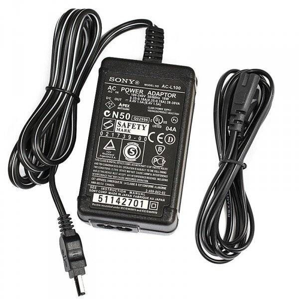 Зарядное устройство SONY AC-L100 SONY AC-L15/L10 - купить с доставкой ...