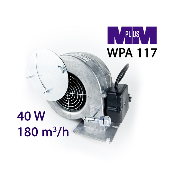 Вентилятор наддува WPA 117 для твердотопливного котла купить на OZON по ...