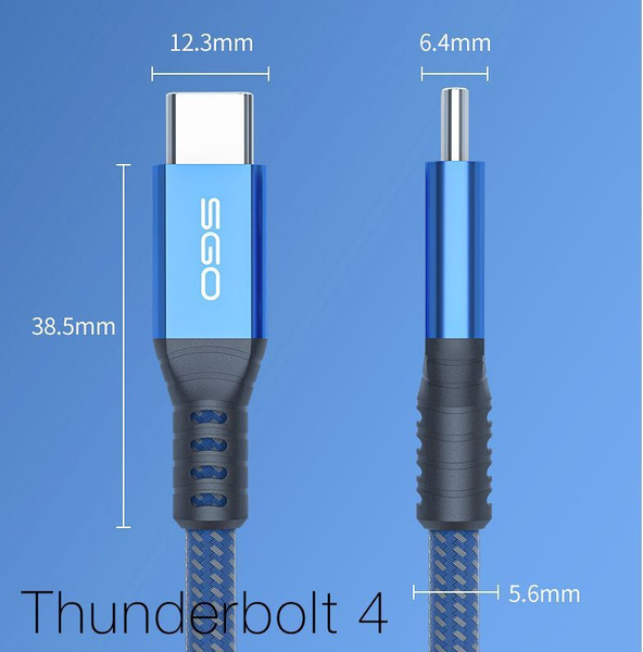 Кабель USB Type-C/USB Type-C Кабель USB-C Thunderbolt 4 - купить по ...