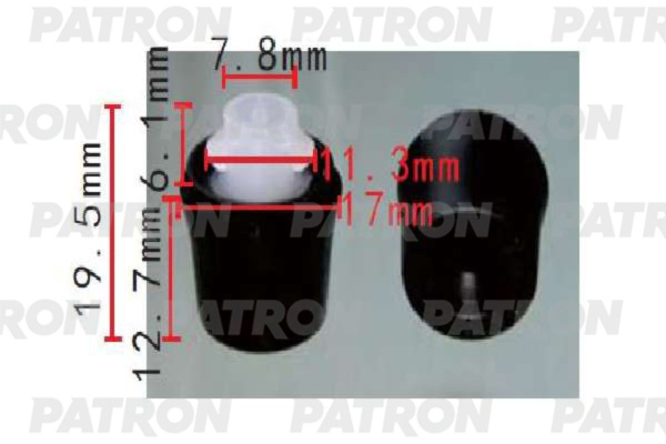 Отбойник TOYOTA капота (резиновый) - PATRON арт. P371691 - купить по ...