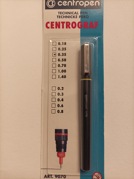 Рапидограф Centropen 0.35 - купить с доставкой по выгодным ценам в ...