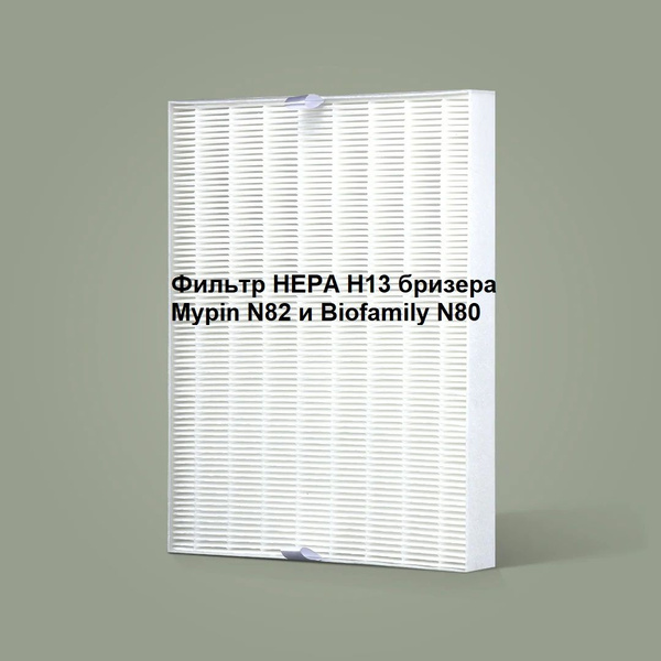Фильтр HEPA H13 бризера Mypin N82, Biofamily N80, Oneair ASP-80 ...